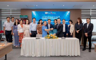 Lễ ký kết biên bản thoả thuận hợp tác giữa Trường Kinh doanh UEH và Ngân hàng TMCP Việt Nam Thịnh Vượng