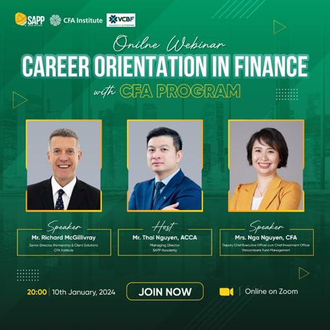 Free Webinar: Career Orientation in Finance with CFA Program